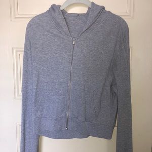 Brandy Melville zip up hoodie